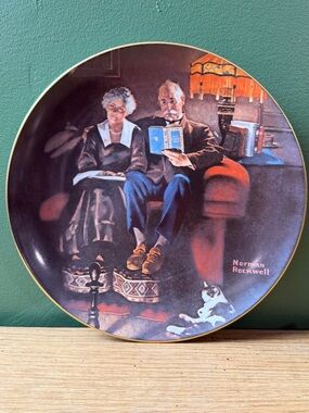 Knowles Collector Plate - Norman Rockwell - true classic